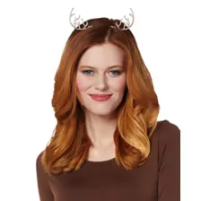 Rhinestone Deer Antler Headband at Spirit Halloween