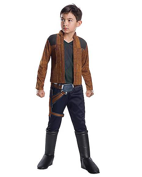 KIDS Han Solo Kessel Run Star Wars Top Gun Style T Shirt Boys Girls Movie Jedi 
