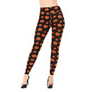 zanvin Womens Halloween Leggings Cute Pumpkin Fall Printed Workout Sport  Gym Pants Comfy Lounge Yoga Running Pants,Gray 
