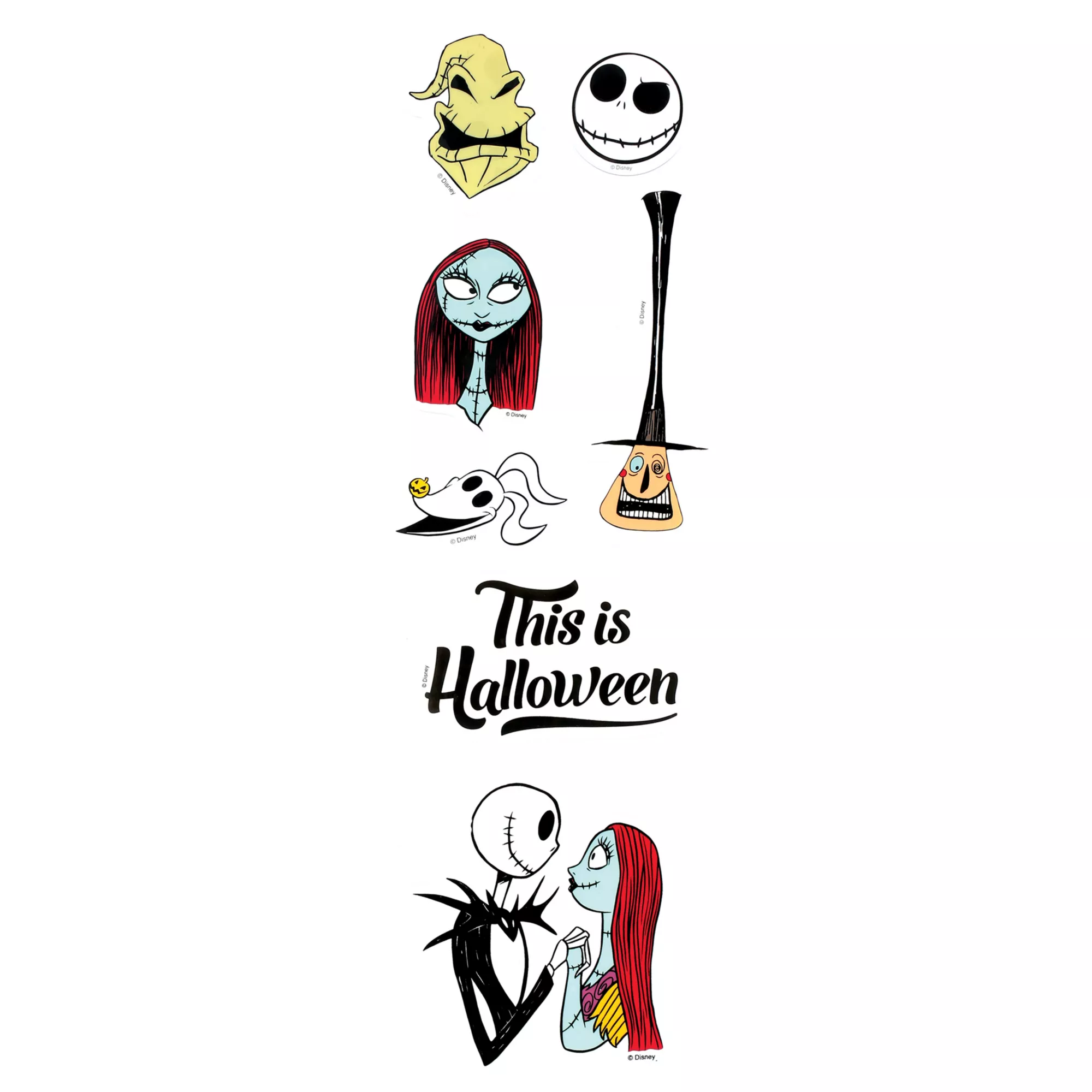 This Is Halloween Window Clings - The Nightmare Before Christmas at Spirit Halloween