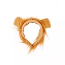 Faux Fur Lion Ear Headband at Spencer's