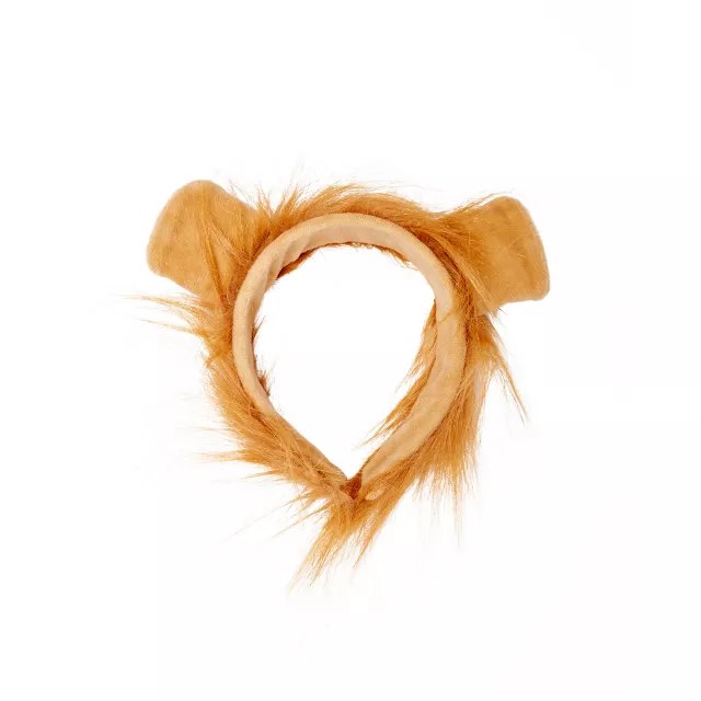Faux Fur Lion Ear Headband at Spencer's