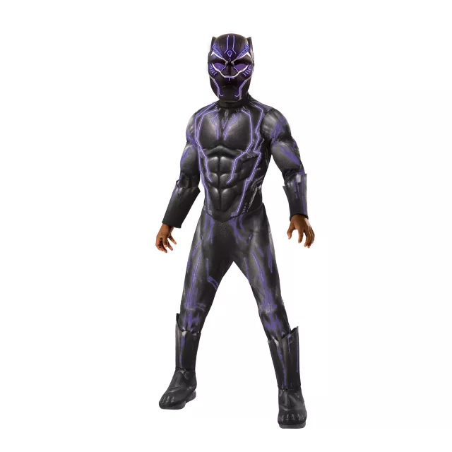 Kids Light-Up Black Panther Costume Deluxe - Marvel at Spirit Halloween