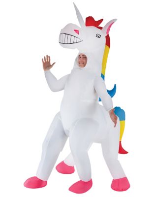 Adult Unicorn Inflatable Costume - Spirithalloween.com