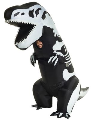 T-Rex Dinosaur Head Inflatable Costume Hood For Adult - MsHormony