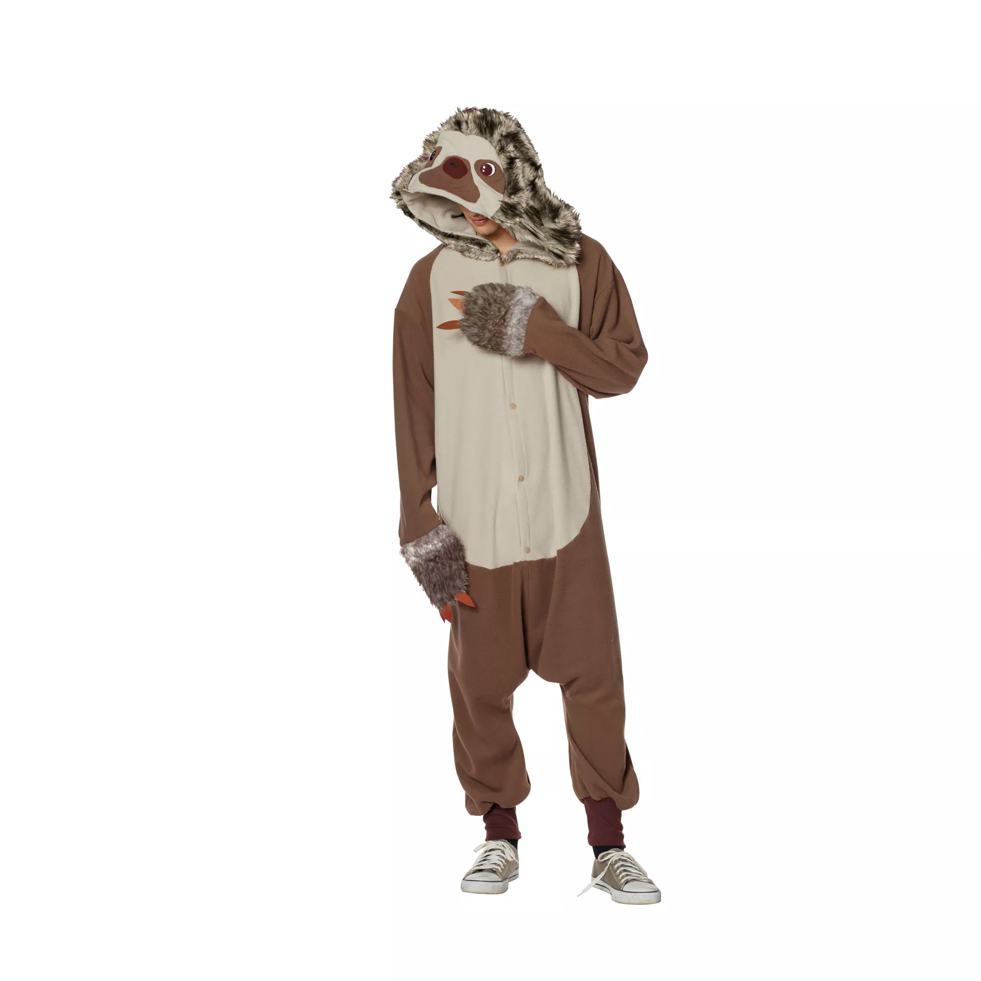 Adult Sloth Pajama Costume at Spirit Halloween