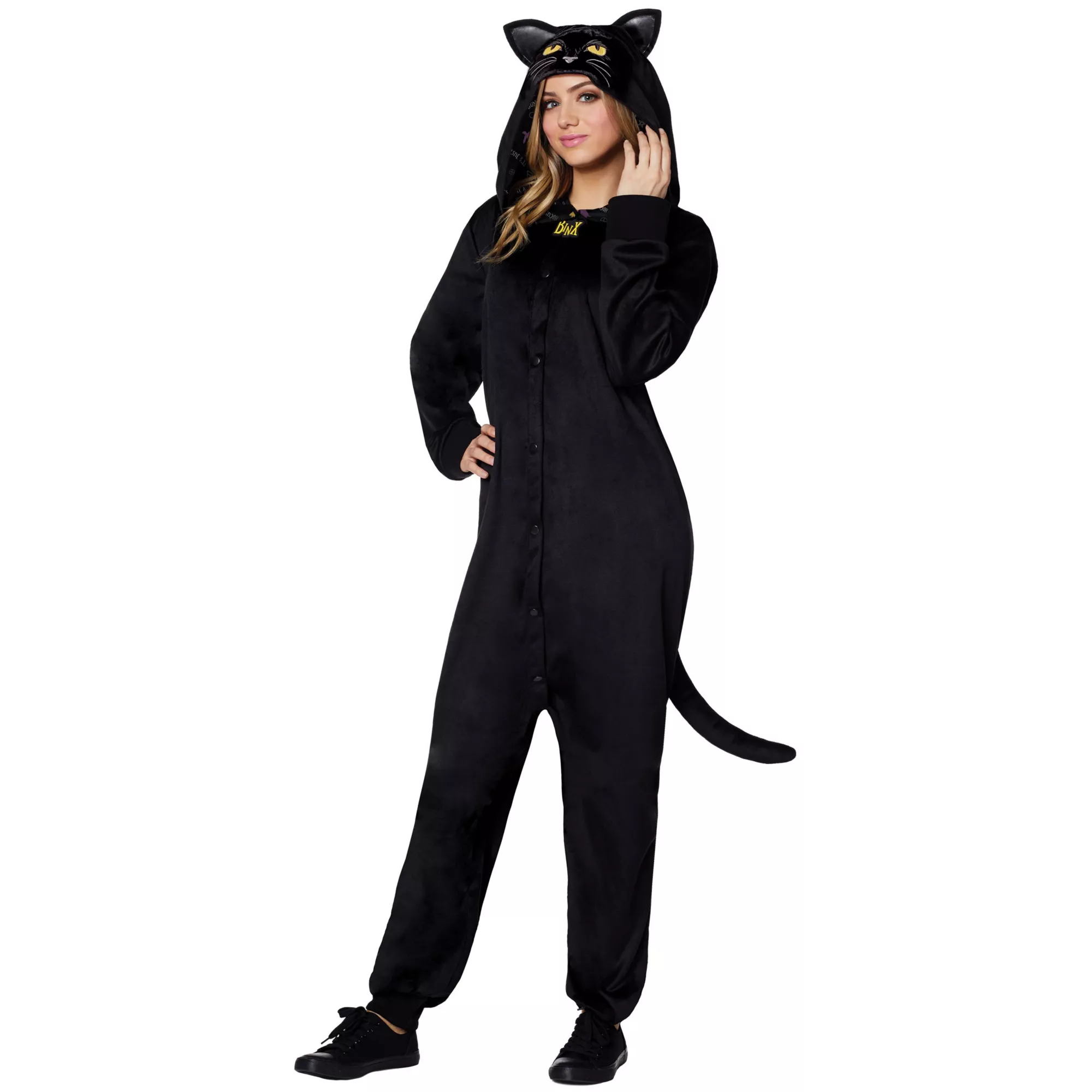 Adult Binx Jumpsuit Costume - Hocus Pocus at Spirit Halloween