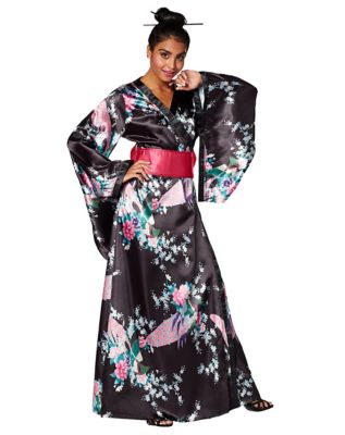 Adult Geisha Costume Women's Japanese Inspired Kimono Costume