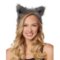 Faux Fur Wolf Ear Headband at Spencer's
