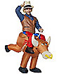 Adult Bull Rider Inflatable Costume