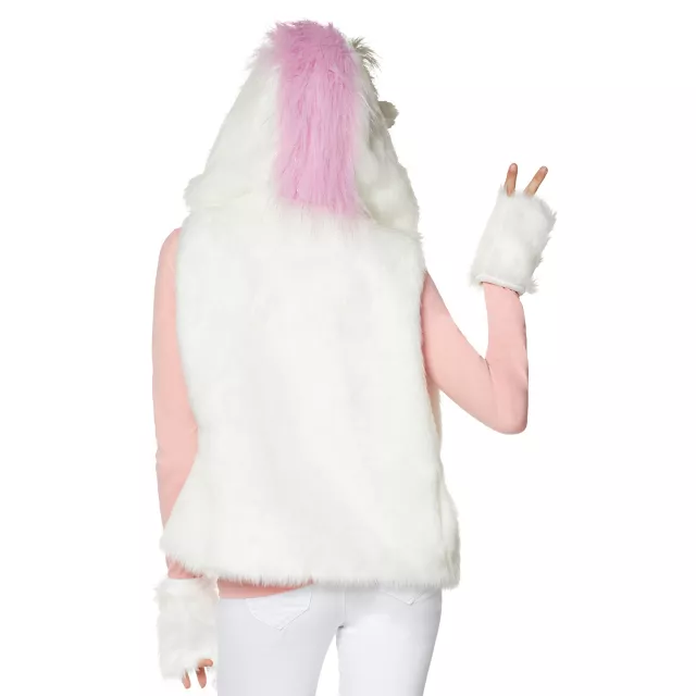 Faux Fur Unicorn Vest at Spirit Halloween