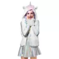 Faux Fur Unicorn Vest at Spirit Halloween