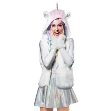Faux Fur Unicorn Vest at Spirit Halloween