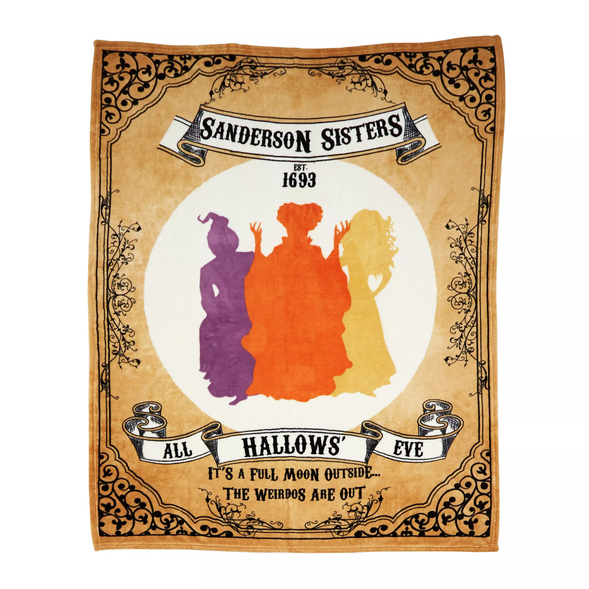 Sanderson Sisters Fleece Blanket - Hocus Pocus at Spencer's