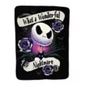 Wonderful Nightmare Fleece Blanket - The Nightmare Before Christmas at Spirit Halloween