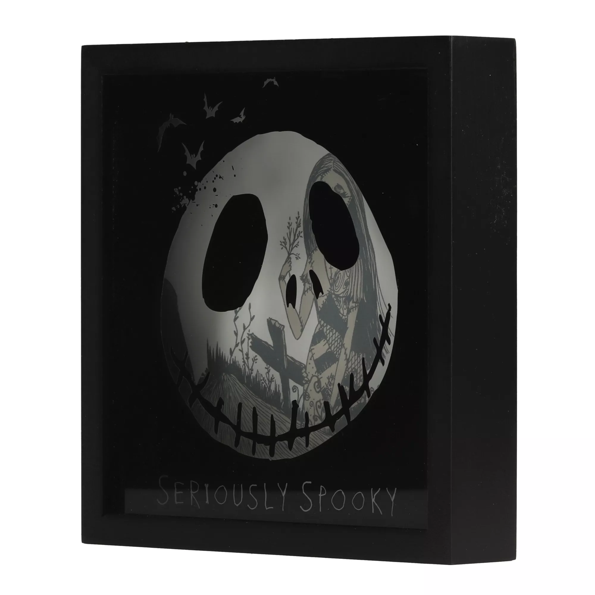 Spooky Jack Skellington Shadow Box - Nightmare Before Christmas at Spencer's