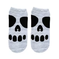 Skull Face Ankle Socks - 2 Pair at Spirit Halloween