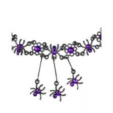 Spider Dangle Choker Necklace at Spirit Halloween