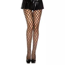 Black Pothole Tights at Spirit Halloween