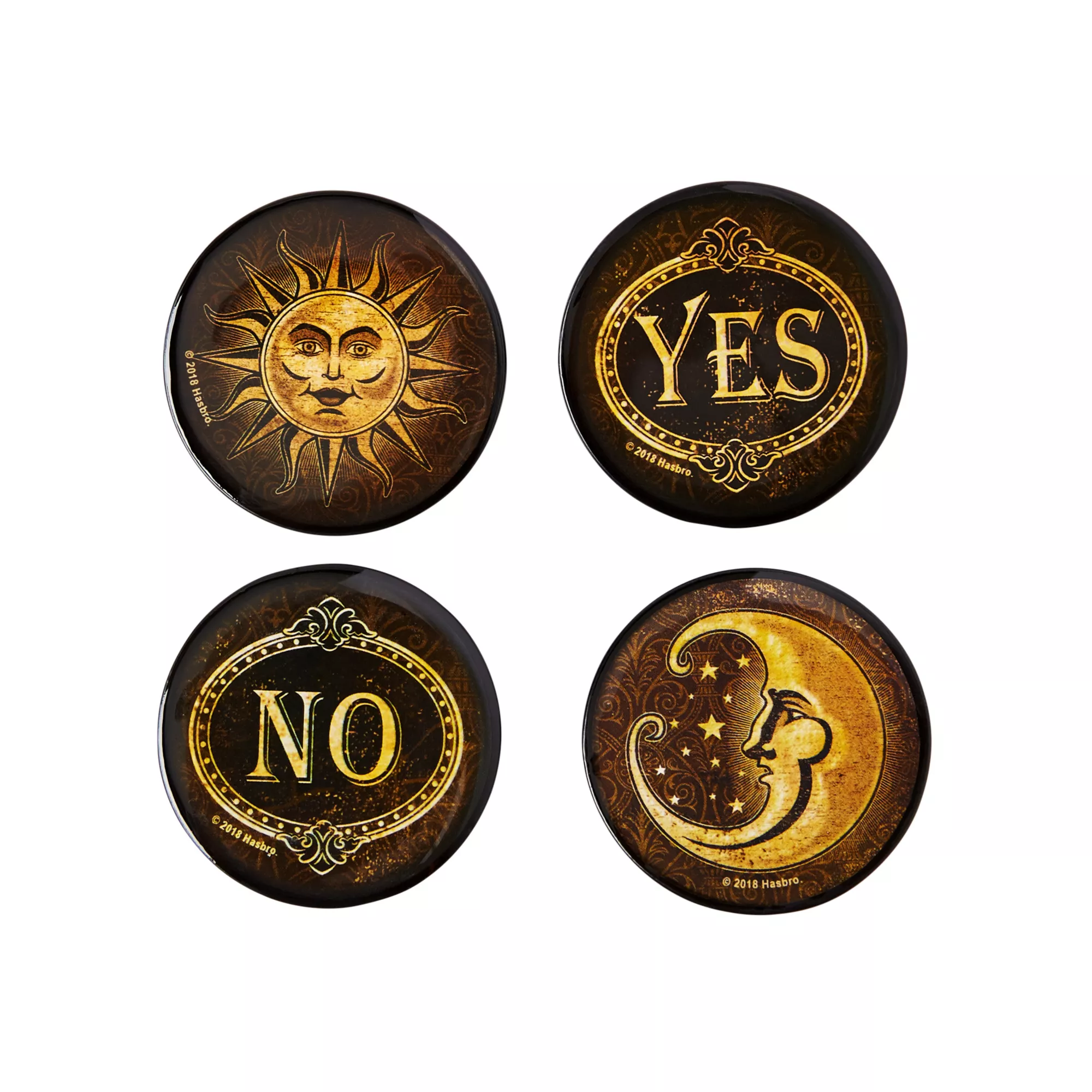 Ouija Drawer Pulls 4 Pack - Hasbro at Spencer's