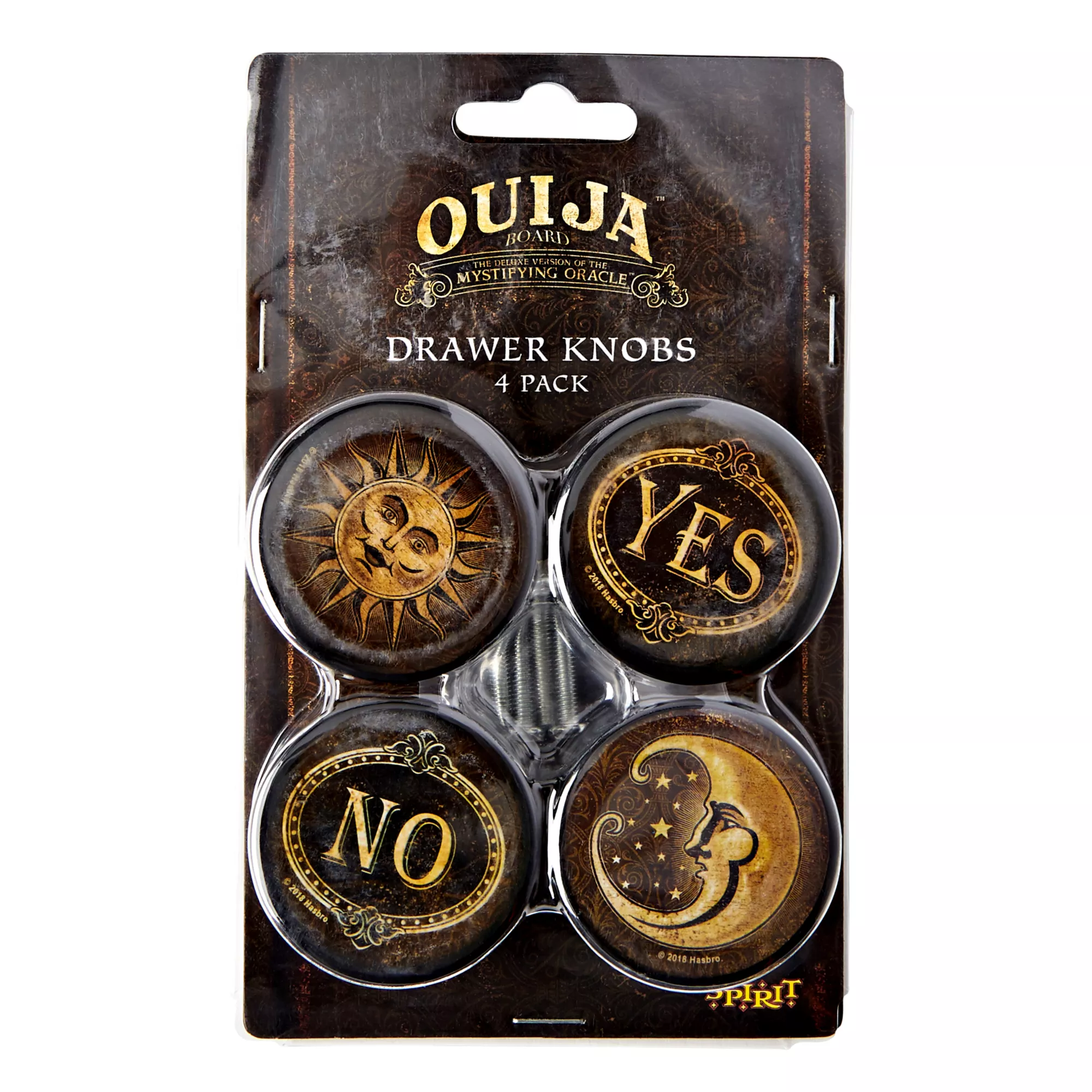 Ouija Drawer Pulls 4 Pack - Hasbro at Spencer's