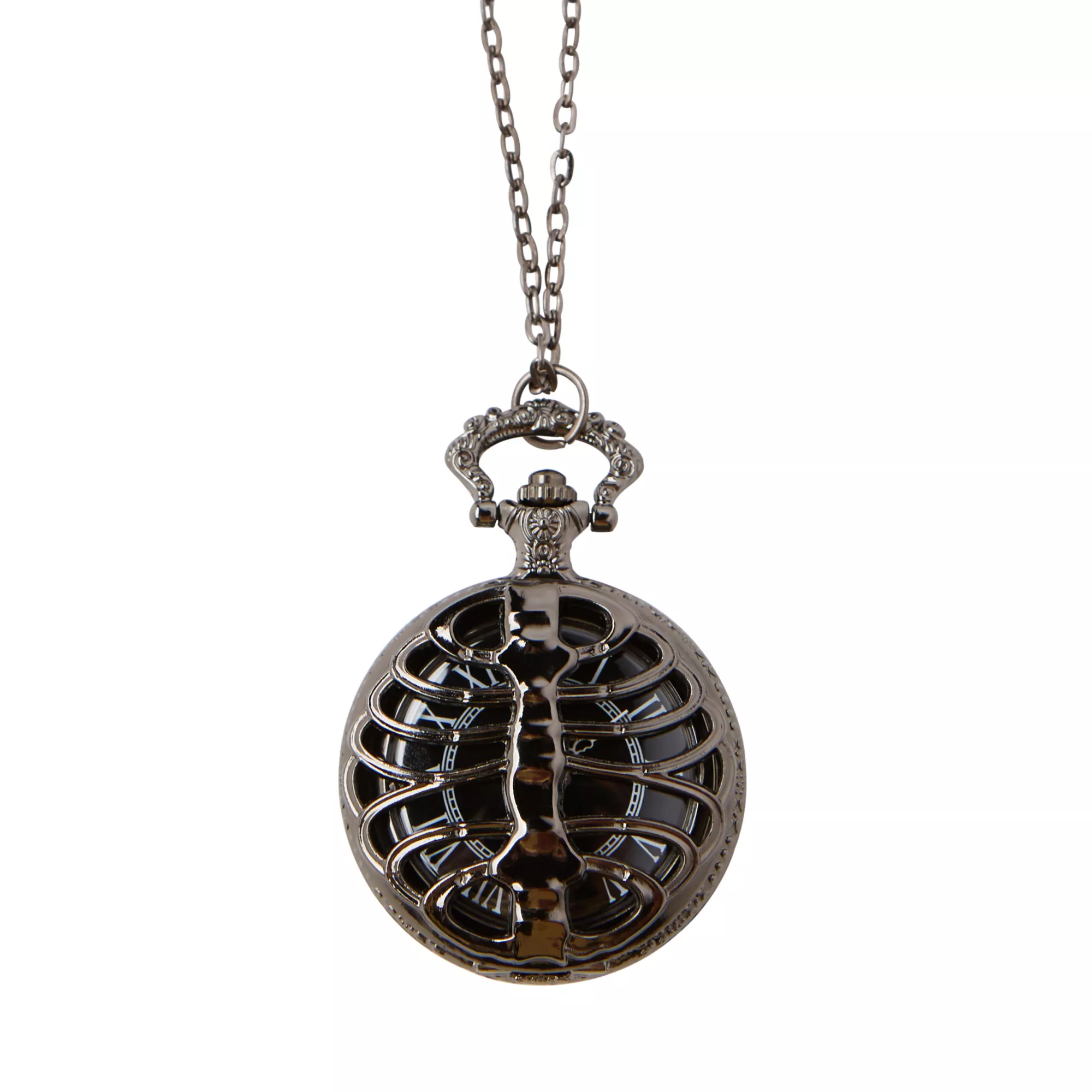 Skeleton Ribcage Pocket Watch at Spirit Halloween