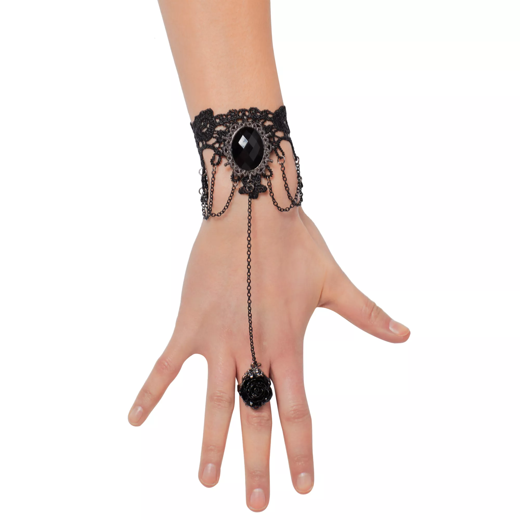 Vampire Lace Hand Chain at Spirit Halloween
