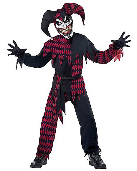 Kids Twisted Jester Costume - Spirithalloween.com