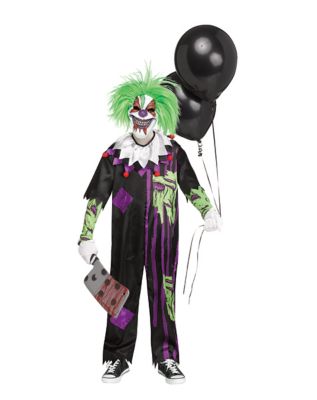 Kids Zombie Clown Costume - Spirithalloween.com