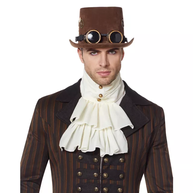 Steampunk Ivory Jabot at Spirit Halloween