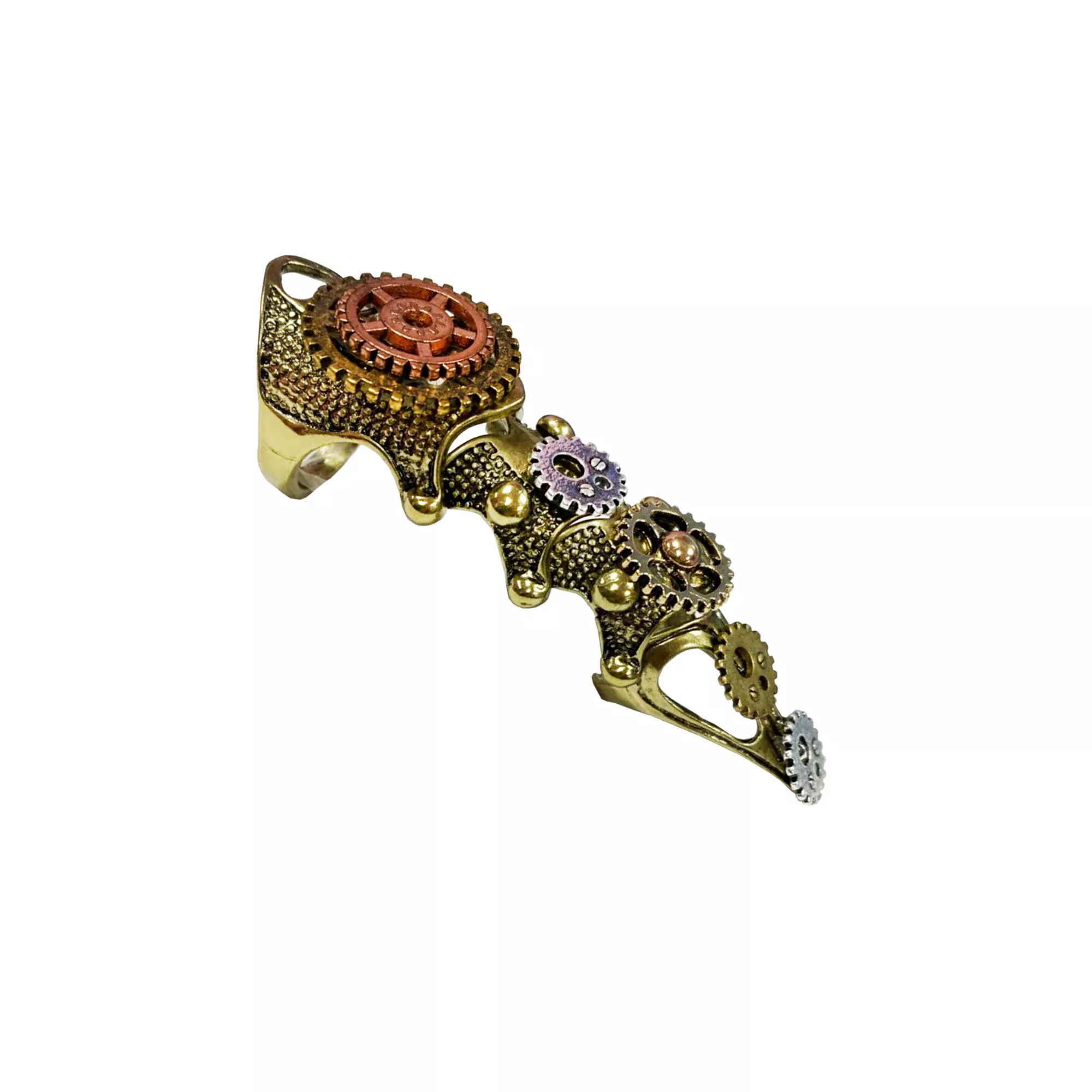 Steampunk Finger Armor Ring at Spirit Halloween