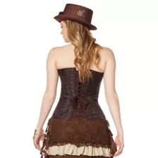 Steampunk Collared Corset at Spirit Halloween