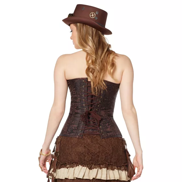 Steampunk Collared Corset at Spirit Halloween
