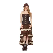Steampunk Collared Corset at Spirit Halloween