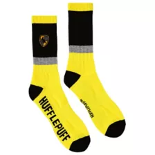 Hufflepuff Crew Socks - Harry Potter at Spirit Halloween
