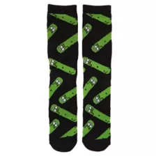 Pickle Rick Crew Socks - Rick and Morty at Spirit Halloween