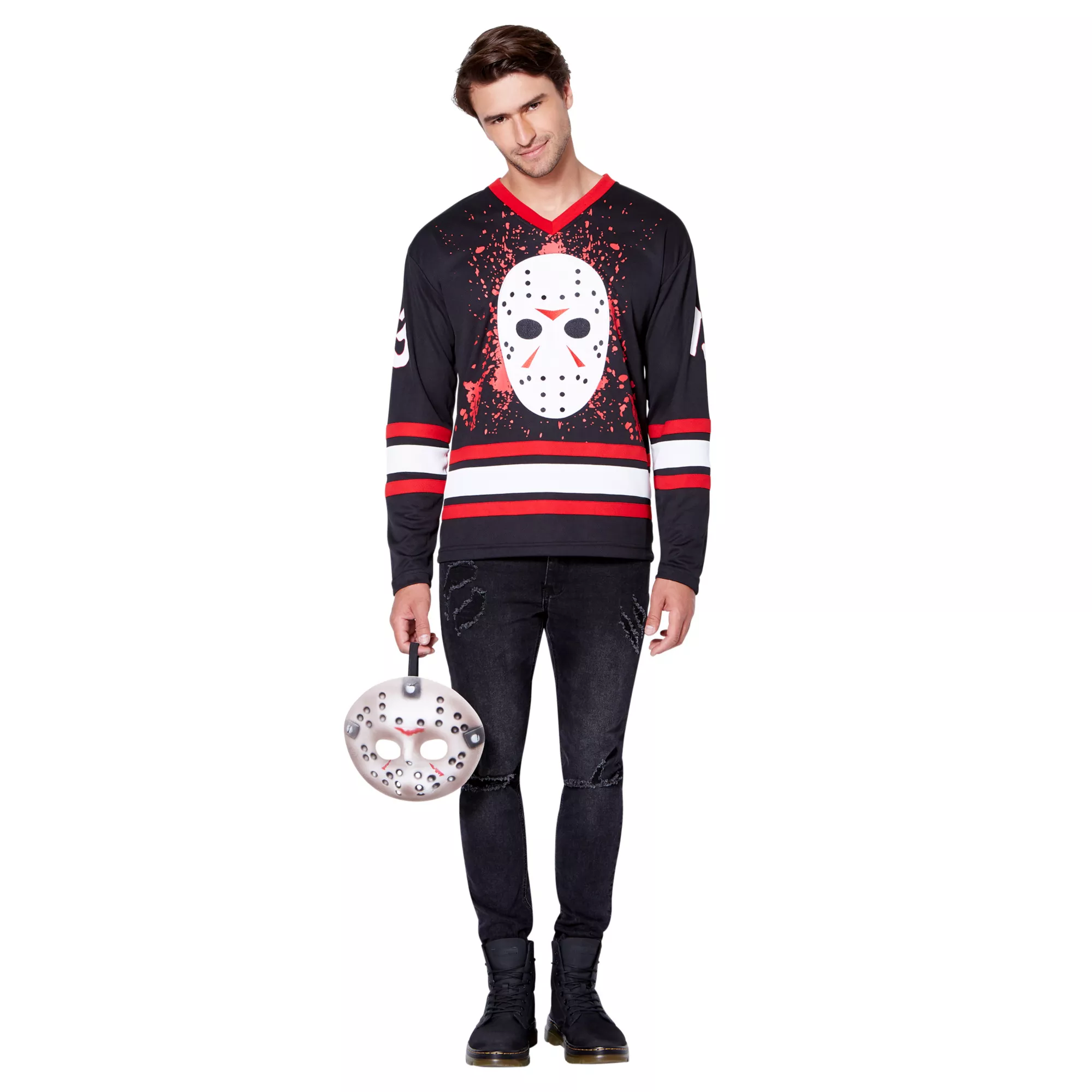 Jason Voorhees Hockey Jersey - Friday the 13th at Spirit Halloween