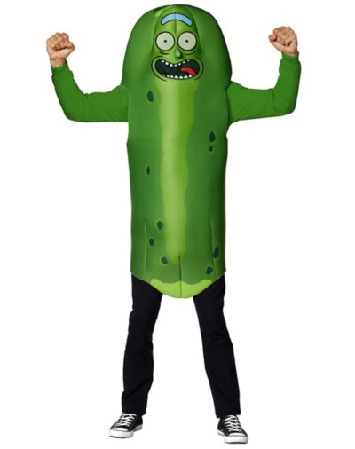 Adult Pickle Rick Costume - Rick and Morty by Spirit Halloween