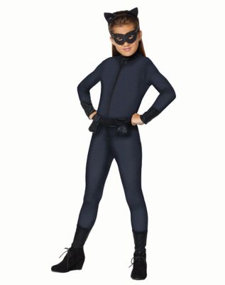 Kids Catwoman Jumpsuit Costume - DC Comics - Spirithalloween.com