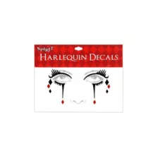 Harlequin Face Decal at Spirit Halloween