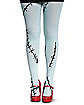 Stitched Sally Tights - The Nightmare Before Christmas