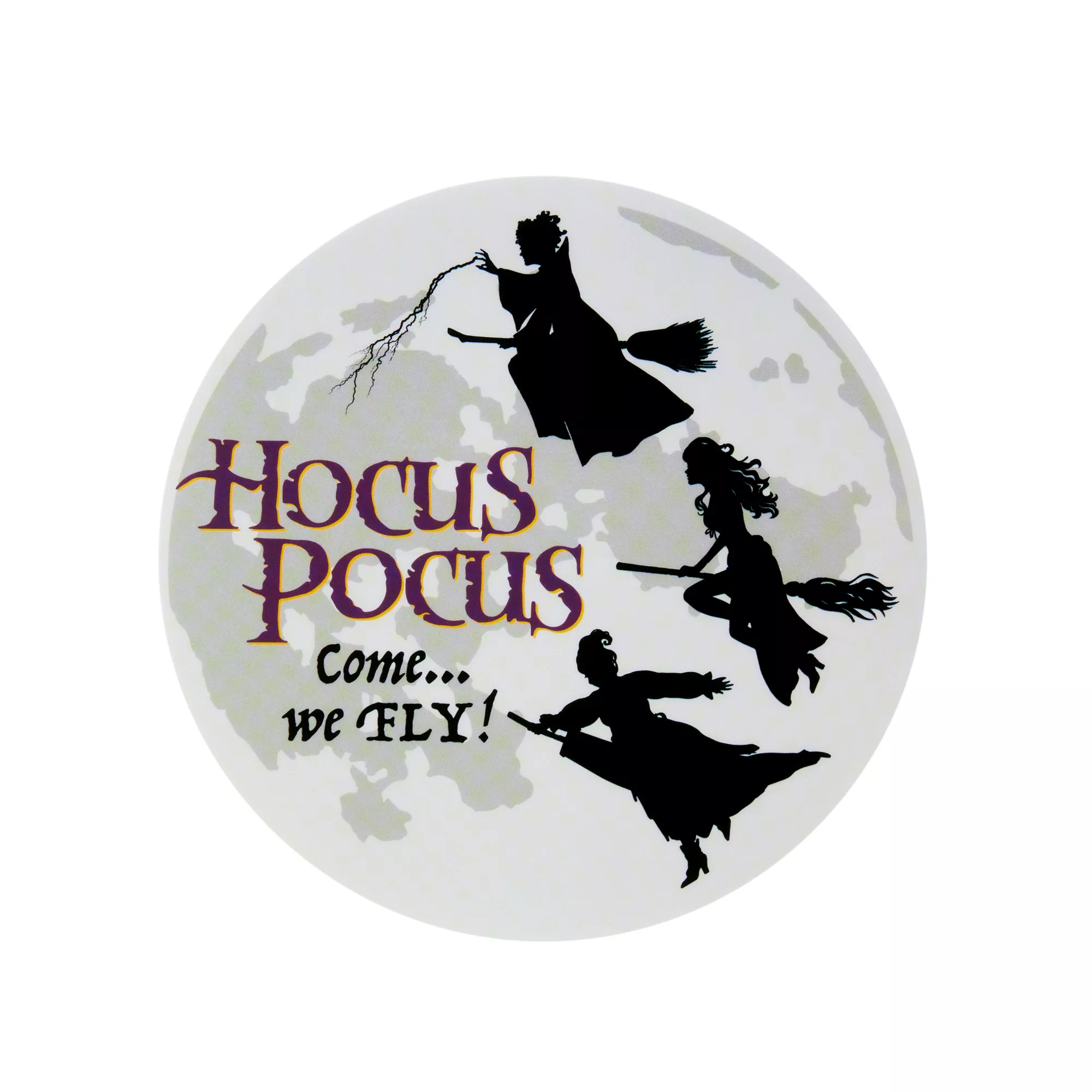 Come We Fly Decal - Hocus Pocus at Spencer's