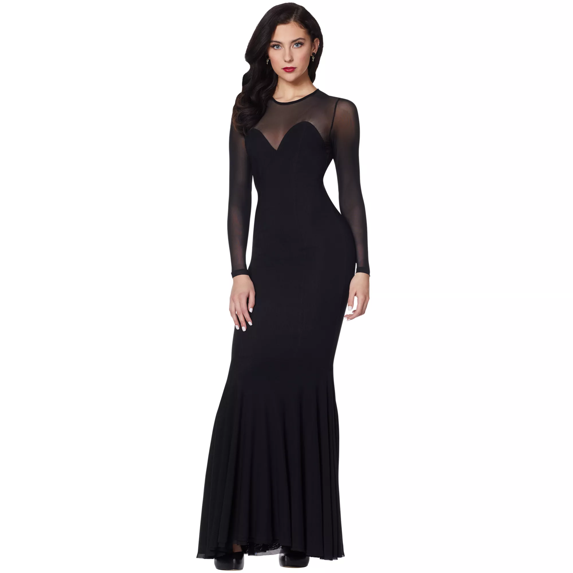 Mesh Flare Bottom Dress at Spirit Halloween
