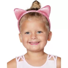 Kids Pink Cat Ear Headband at Spirit Halloween