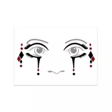Jester Face Decal at Spirit Halloween