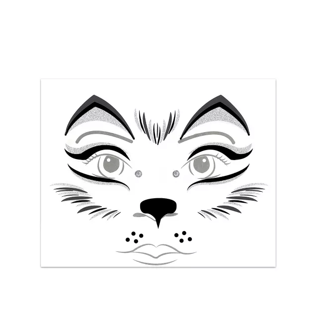 Kids Wolf Face Decal at Spirit Halloween