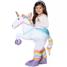 Toddler Unicorn Ride-Along Costume at Spirit Halloween