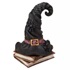 10 Inch Witch Hat with Books - Decorations at Spirit Halloween