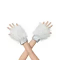 Kids Faux Fur Unicorn Cuffs at Spencer's