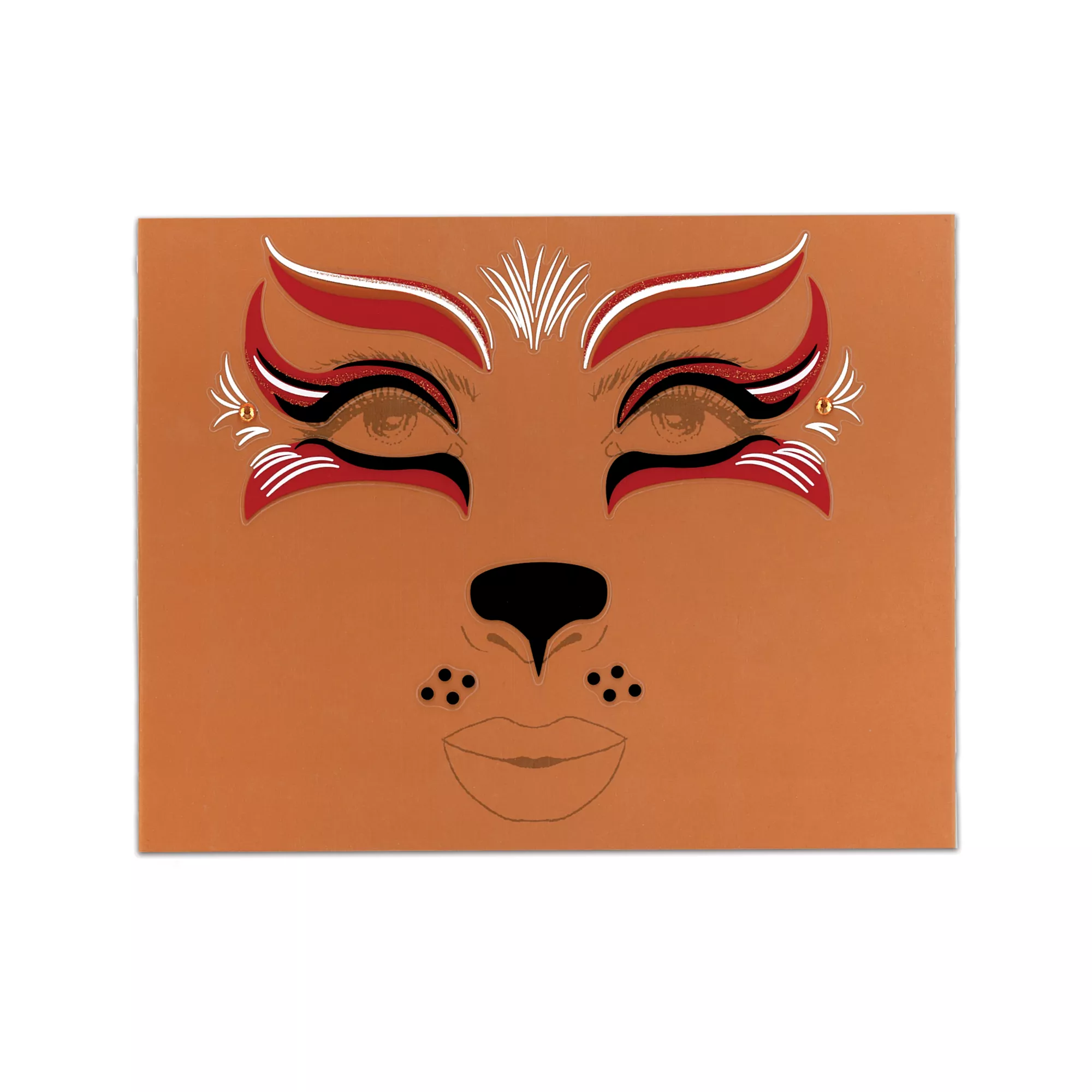 Fox Face Decal at Spirit Halloween